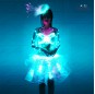 Full color led ballet dress for sexy girl dance